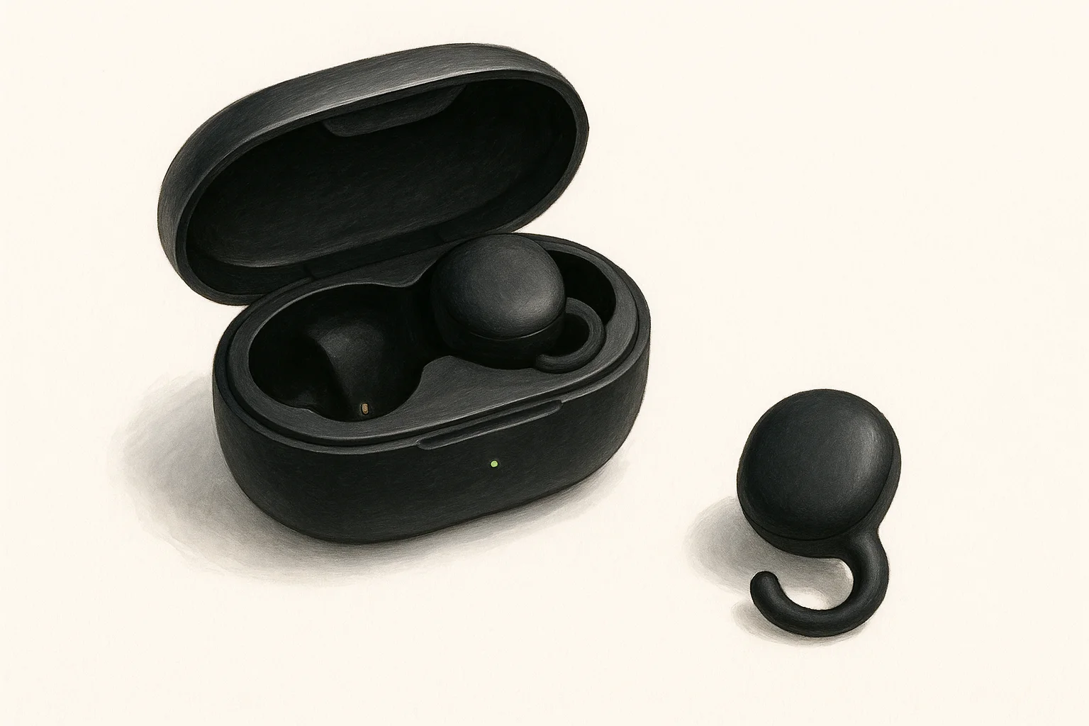 EarFun Clip 2 ── 1万円以下でQi充電。イヤーカフ型の正解がここに